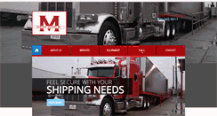 Desktop Screenshot of muirheadtrucking.com